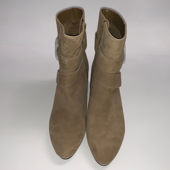 Nine West Shoes - Women’s NINE WEST Green Suede Boots